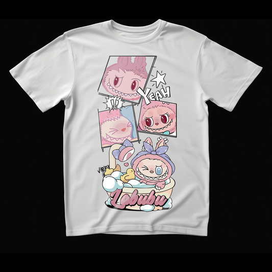LABUBU PINK BATH