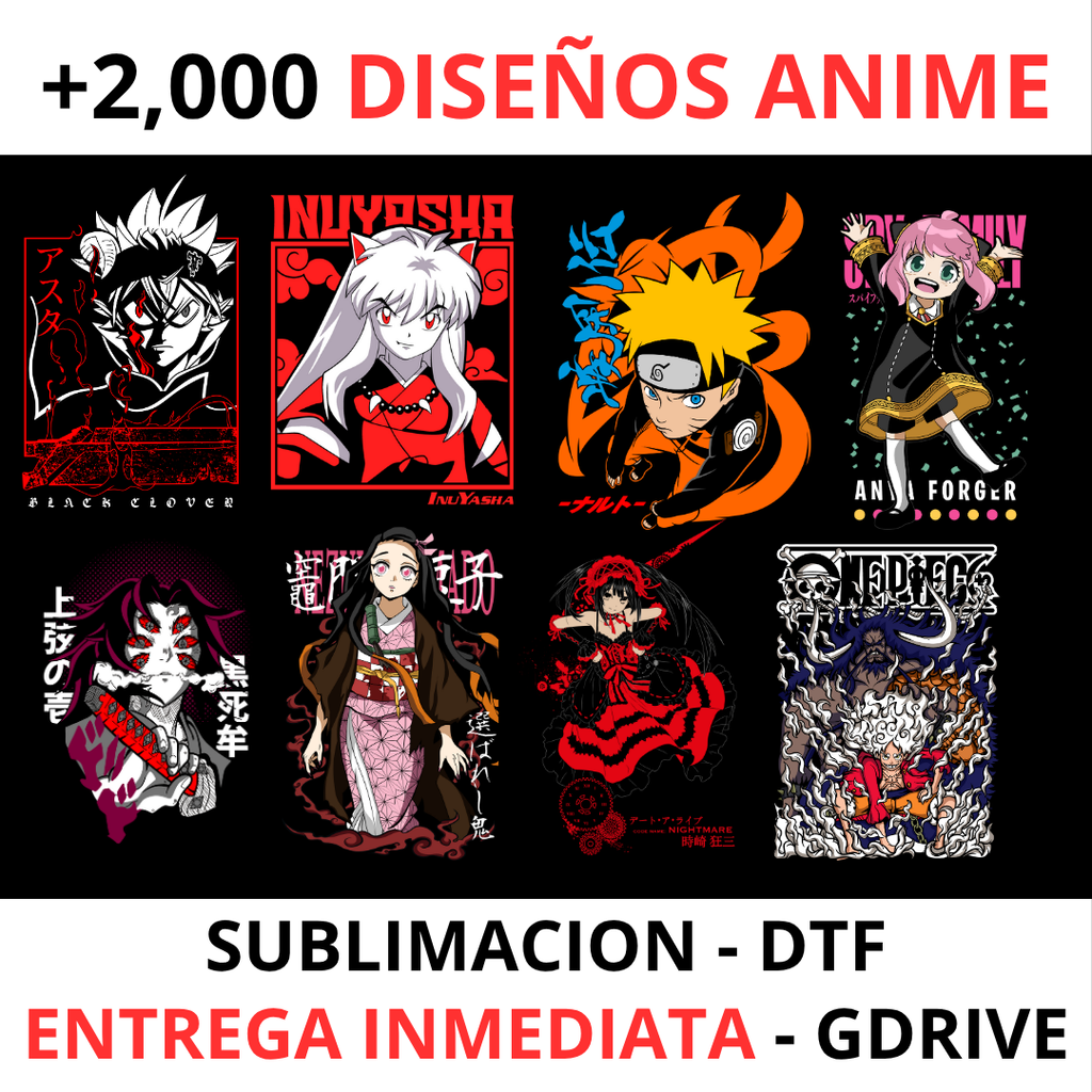 Otaku Express DTF – 8K+ Diseños en Alta Calidad
