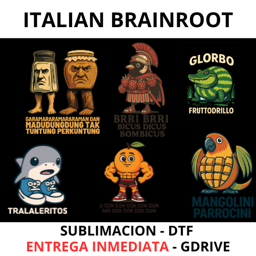 ITALIAN BRAINROOT | DISEÑOS EN ALTA CALIDAD |