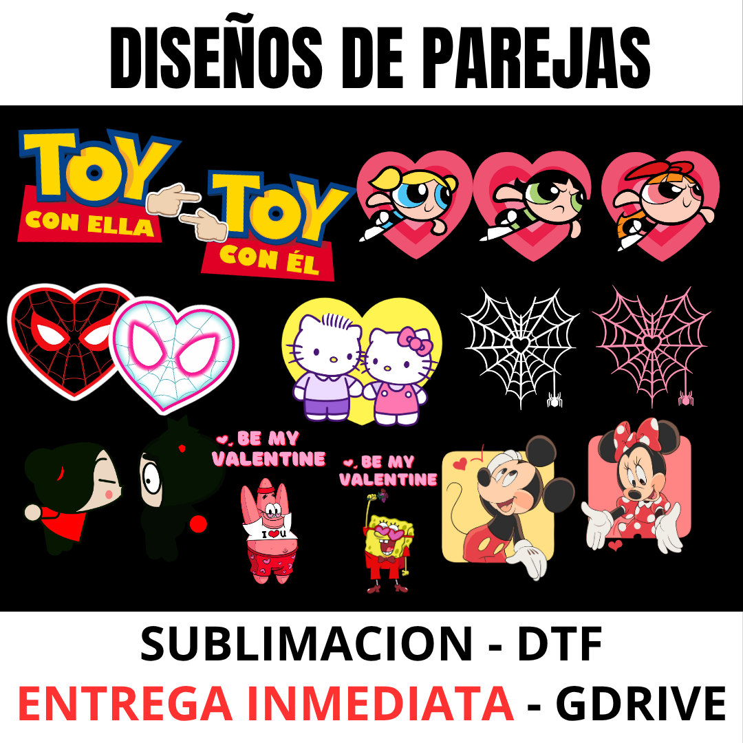 Love Match Pack – Diseños Perfectos para Parejas